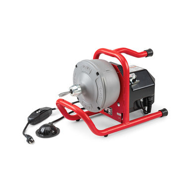 RIDGID Machine with: C-13IC, 5/16" x 35' (8 mm x 10.7 m) Cable with Inner Drum - 71702