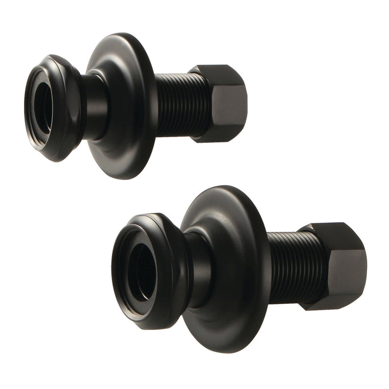 Aqua Vintage AEU4100 1-3/4 Inch Wall Union Extension, Matte Black