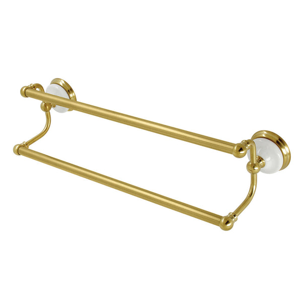 Vintage BA11318BB 18-Inch Dual Towel Bar, Brushed Brass