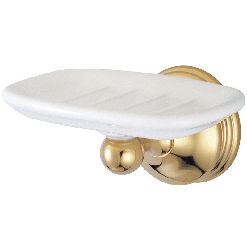 Vintage BA1165PB Wall Mount Soap Dish Holder, Polished Brass