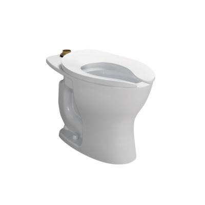 TOTO Commercial Flushometer Back Spud Wall-Hung Toilet CT725CUF