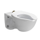 TOTO Commercial Flushometer Top Spud Wall-Hung Toilet CT728CU