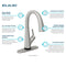 ELKAY Single Hole 2 in 1 Filtered Drinking Water Kitchen Faucet Steel LKAV7051FLS