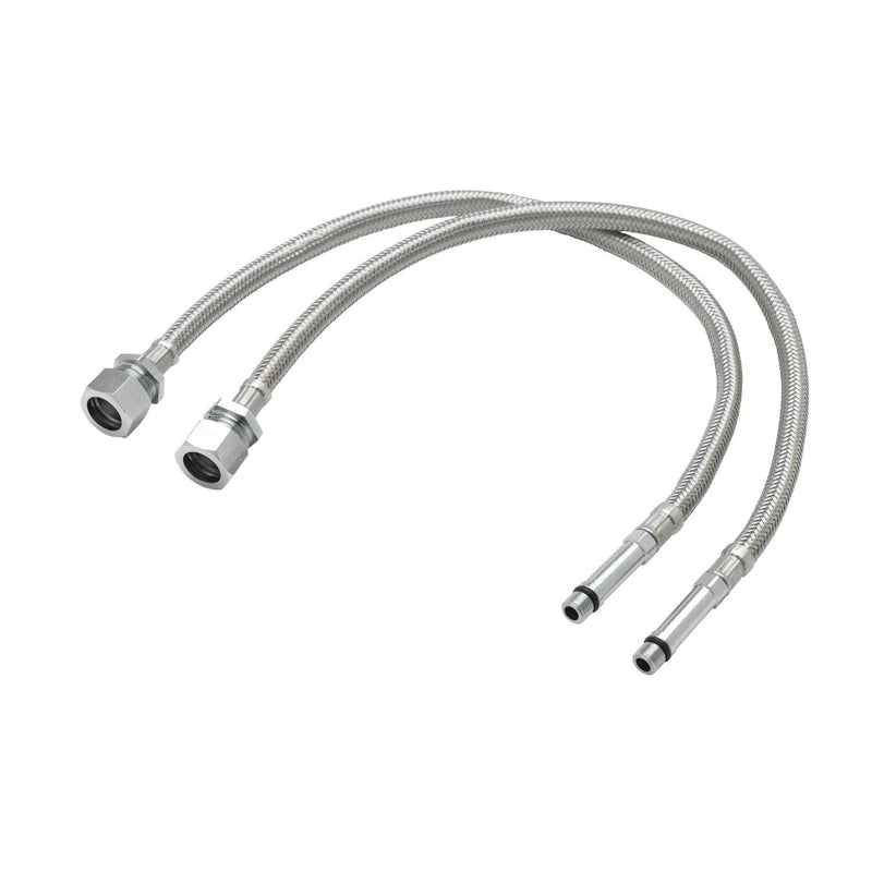 T&S Brass 012534-45 B-0113 PRU Flex Supply Hoses (Qty=2)