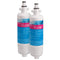 Watts L-3-2 LG Refrigerator Replacement Filter Crtg, 2Pk