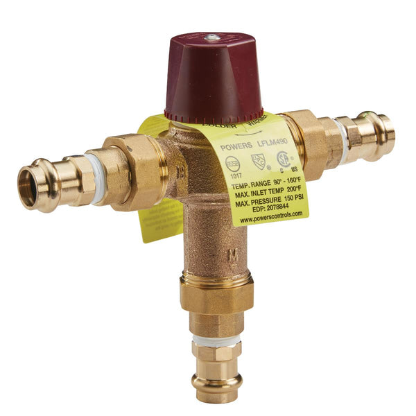 Powers LFLM490-1 (W/PRESS) 1/2 Valve for Plumbing