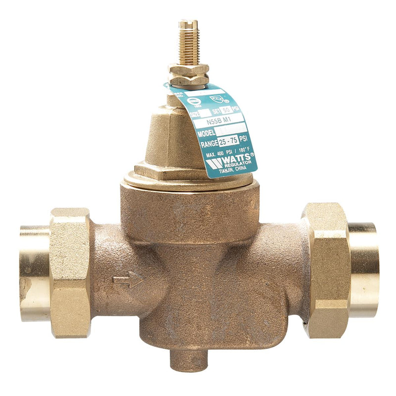 Watts LFN55BM1 3/4 IN Pressure Regulator for Plumbing