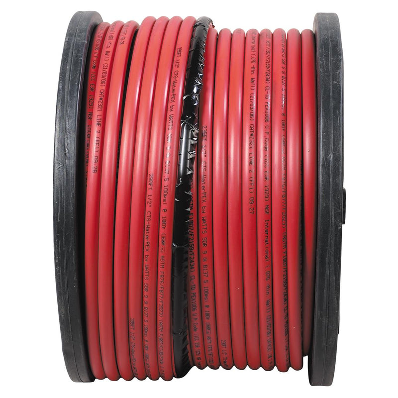 Watts WPSR06-500R 3/8 In X 500 Ft Red Tubing Stud Reel