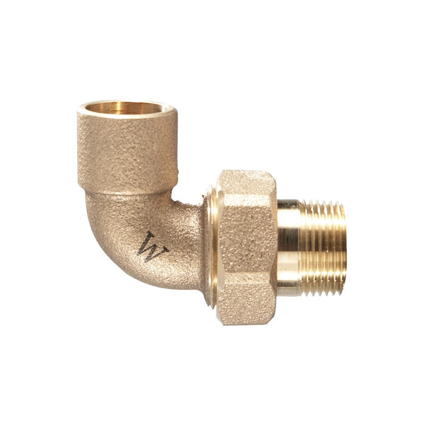 Watts UL-2-CXTMV 3/4 In Union Elbow, Solder X Male