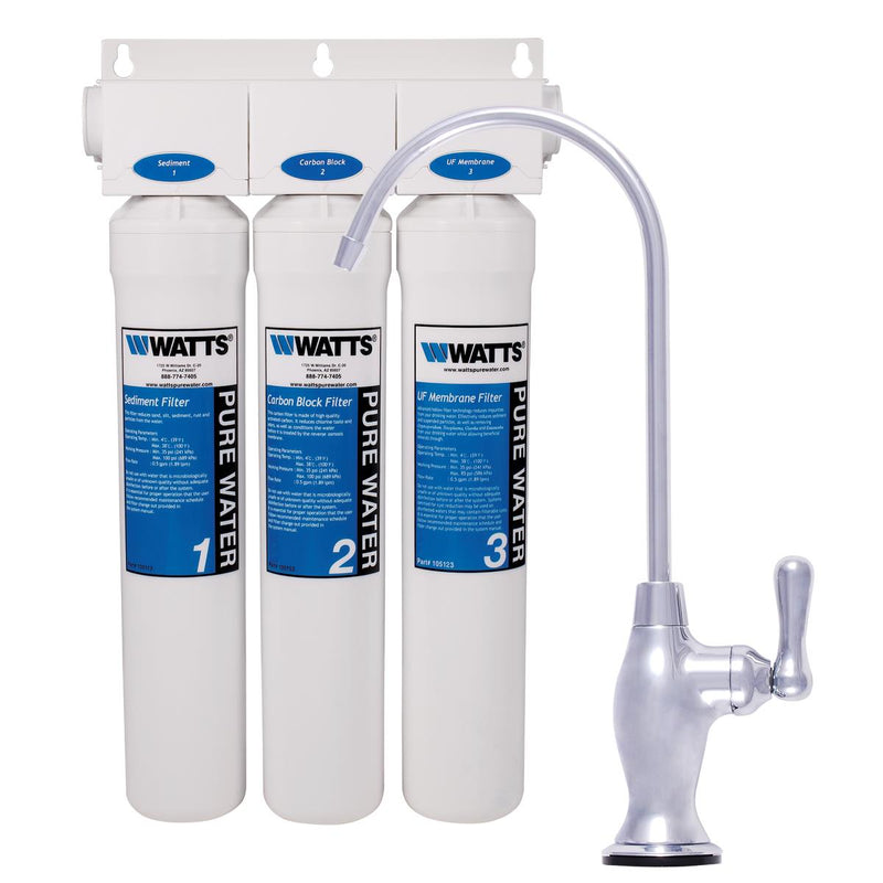 Watts Three Stage Kwik-Change Uf Membrane Filtration SYS