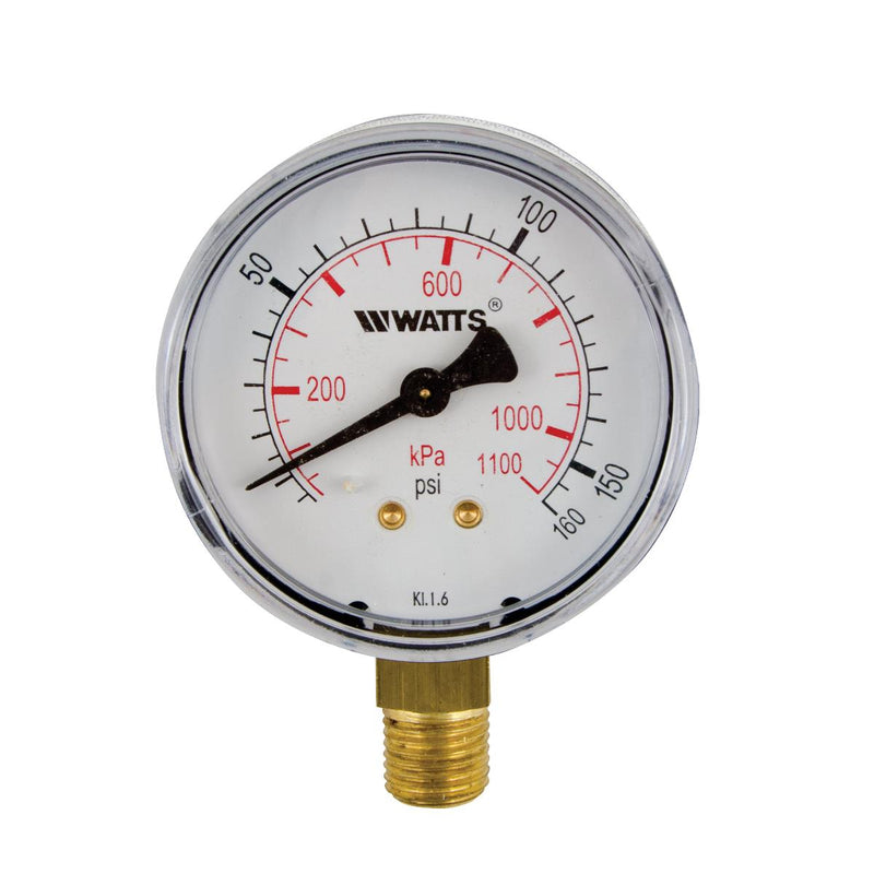 Watts LFDPG1-3 0-160 1/4 Gauge