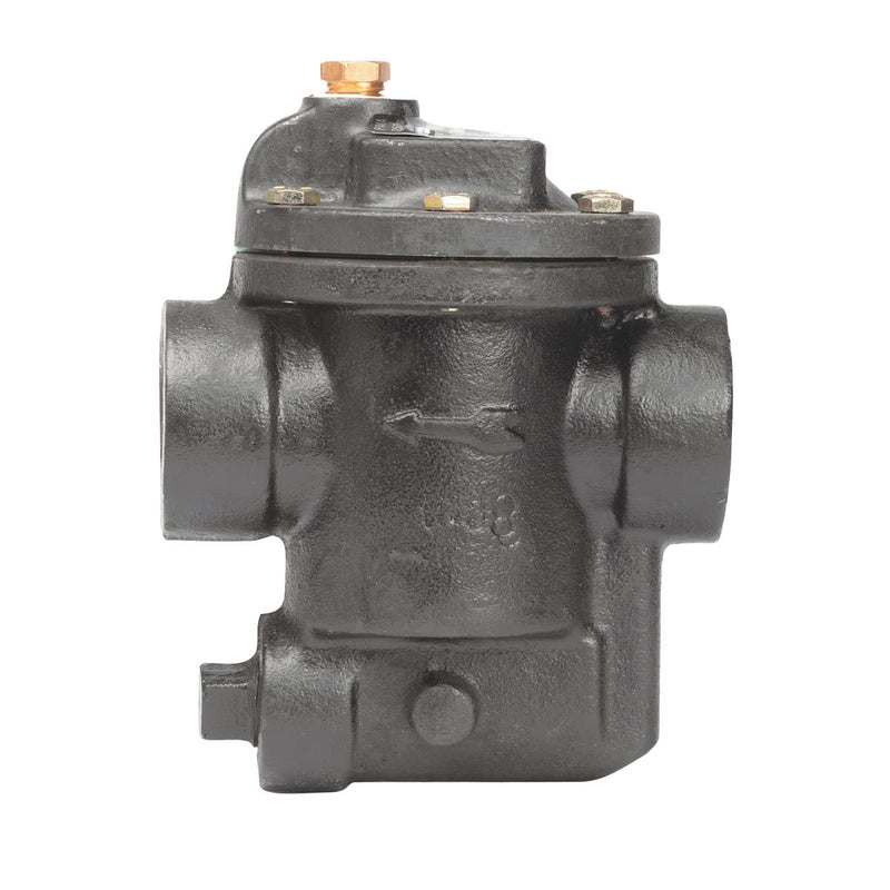 Watts WIB-80-80 1/2 1/2" Inverted Bucket Steam Trap, 80 psi