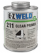 Clear Primer, Size 16 oz, For Use With Fittings, Pipes