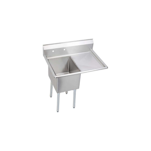 Elkay 1C18X24-R-24X 1 Comp. Sinks, 45X30 OA, 18X24X12 B, R