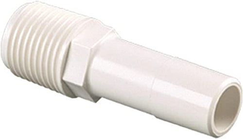 Watts 3527-1008 1/2 IN CTS x 1/2 IN NPT Quick-Connect Male Stem, Plastic