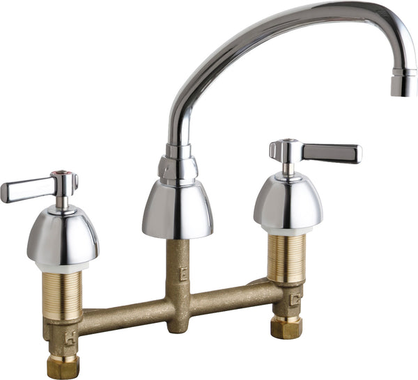 Chicago Faucets Concealed Kitchen Sink Faucet 201-RSL9E35VPABCP