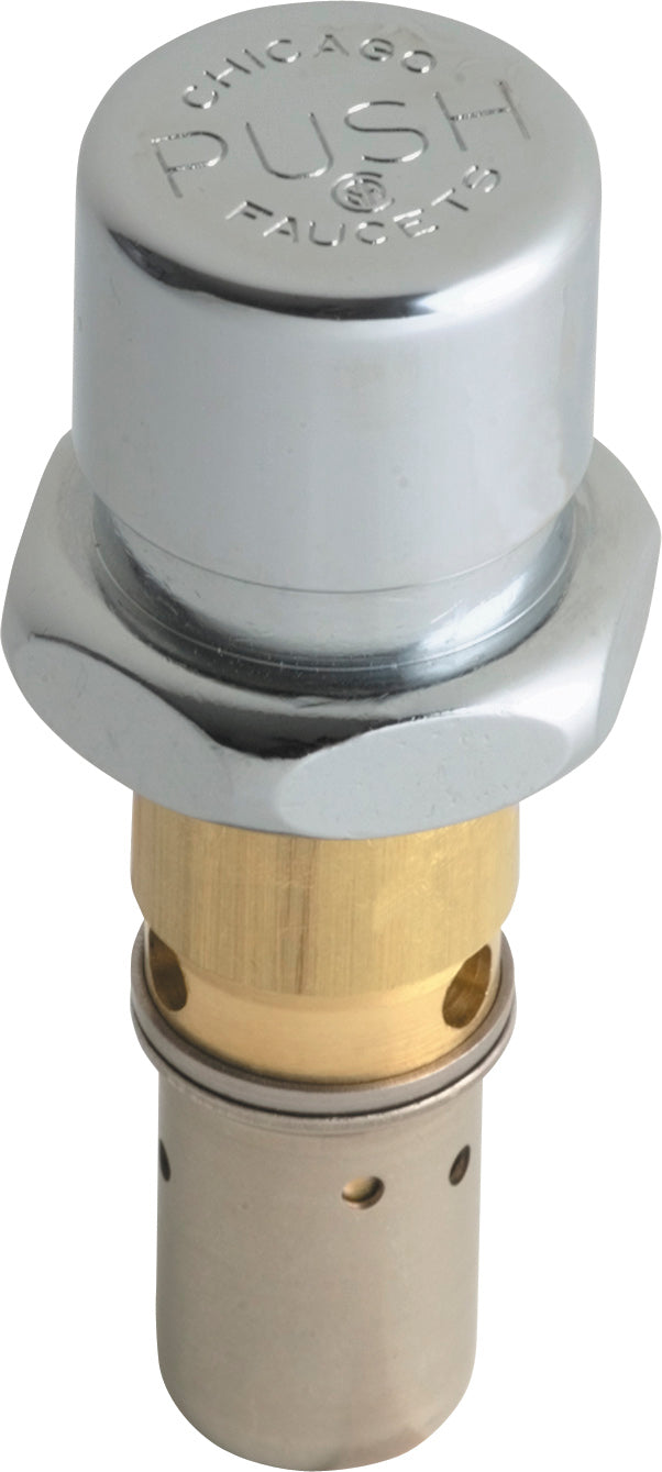 Chicago Faucets Slow Push Button Unit (Push) 333-XSLOPJKABNF