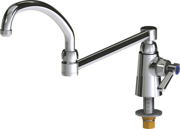 Chicago Faucets Single Sink Faucet 350-DJ21ABCP