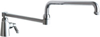 Chicago Faucets Single Sink Faucet 350-DJ24ABCP