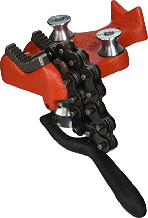 RIDGID BC2A Botton Screw Bench Chain Vise, 1/8"-2" 40175