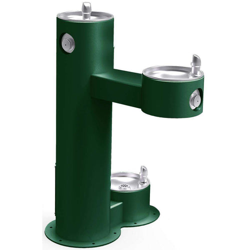 Halsey Taylor 4420DBFRKEVG Outdoor Fountain Bi-Level w/ Pet