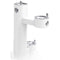 Halsey Taylor 4420DBFRKWHT Outdoor Fountain Bi-Level w/ Pet