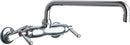 Chicago Faucets Kitchen Sink Faucet 445-L12E35ABCP