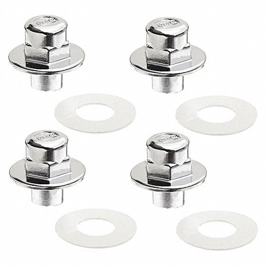 Carrier Nut Pack Of 4, For Use With Wall Carriers