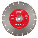 Milwaukee 49-93-7940 14" Diamond Premium Segmented Saw Blade