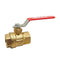 1" Red Cap Gas Ball Valve