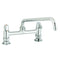 T&S Brass 5F-8DLS10 equip 8" Deck Mtd Faucet, Lever Handles