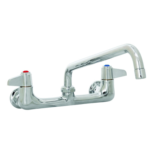 T&S Brass 5F-8WLX08 Faucet, Wall Mount, 8" Centers