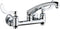 Chicago Faucets Sink Faucet, 8'' Wall W/ Stops 640-L8E1-317YAB