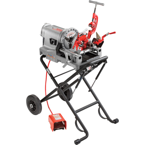 RIDGID Model 300 Compact Threader w/ Folding Wheel Stand