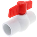 3/4 PVC White Ball Valve