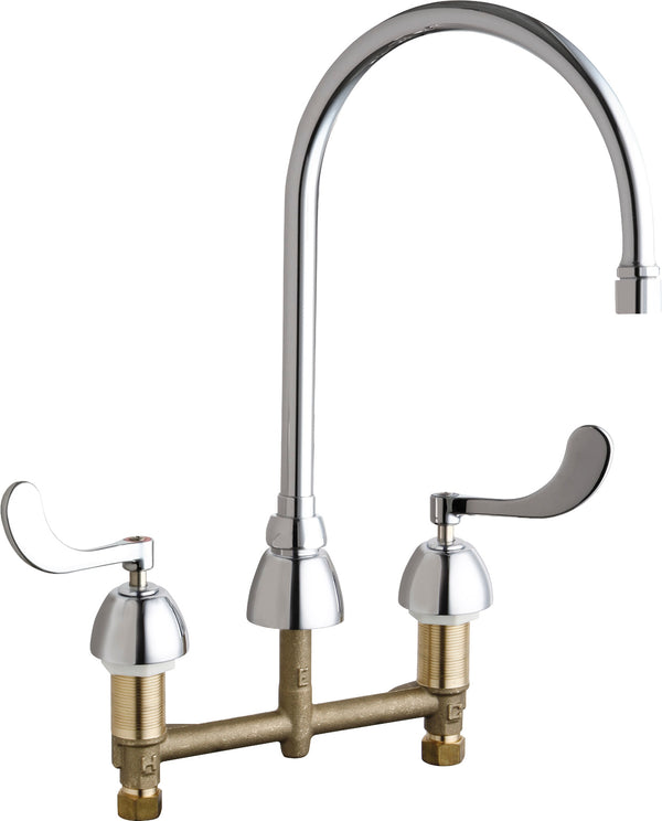 Chicago Faucets Vandal Proof Lavatory Faucet 786-GN8AE3VPCABCP