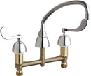 Chicago Faucets Kitchen Sink Faucet 786-LR9E35V317AB