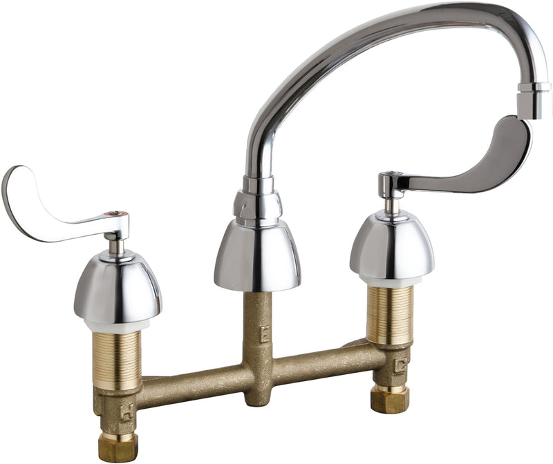 Chicago Faucets Concealed Kitchen Sink Faucet 786-LR9E3V317AB