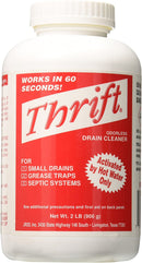 Thrift Granular Drain Cleaner 2 lbs Bottle