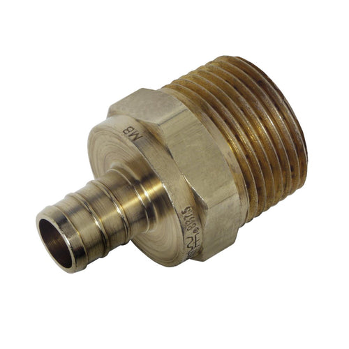 Watts LFPCMC55X-10 1 Cf X 1 Mpt Crimp Male Threaded Adapter