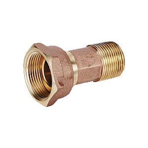 3/4" Water Meter Nipple with Gasket, Lead Free