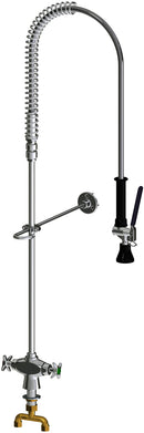 Chicago Faucets Deck Mount/Pre-Rinse Low Flow 919-VB204XKCAB