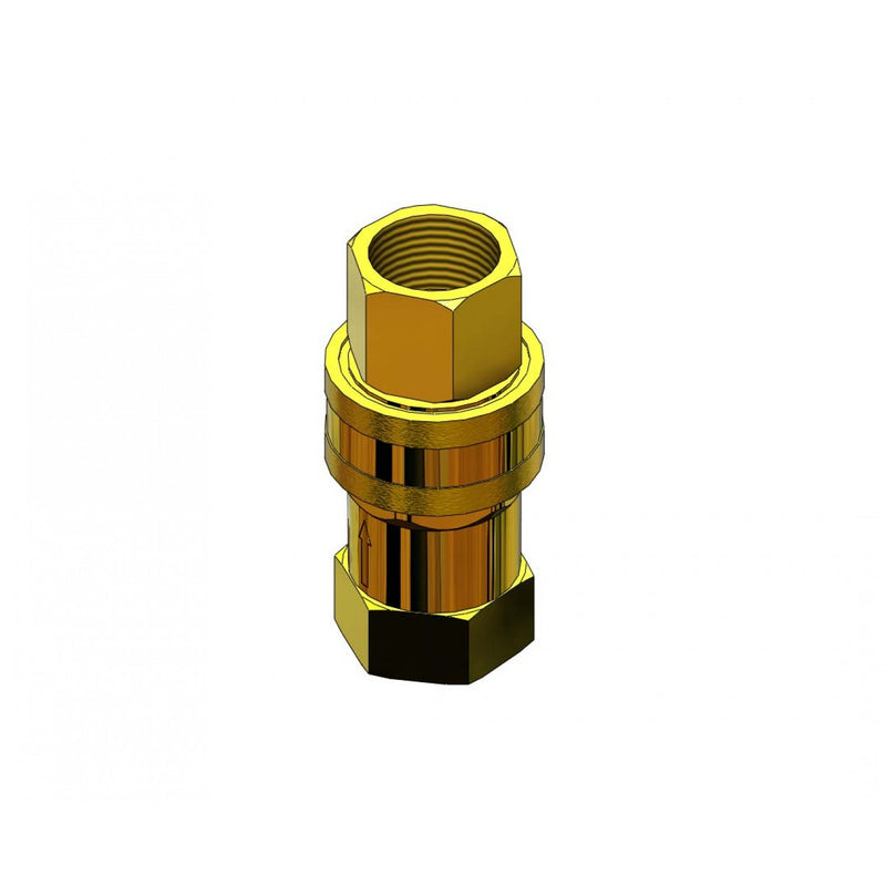 T&S Brass AG-5D Gas Appliance Connectors, Quick Disconnect