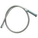 T&S Brass B-0048-H Hose, 48" Flexible Stainless Steel 