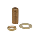 T&S Brass B-0425 Supply Nipple Kit, 1/2" NPT x 2" Long