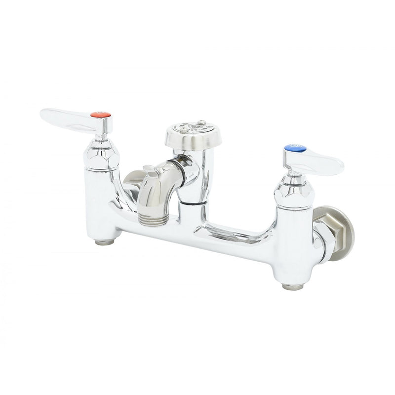 T&S Brass B-0674-BSTP Service Sink Faucet, Wall Mount