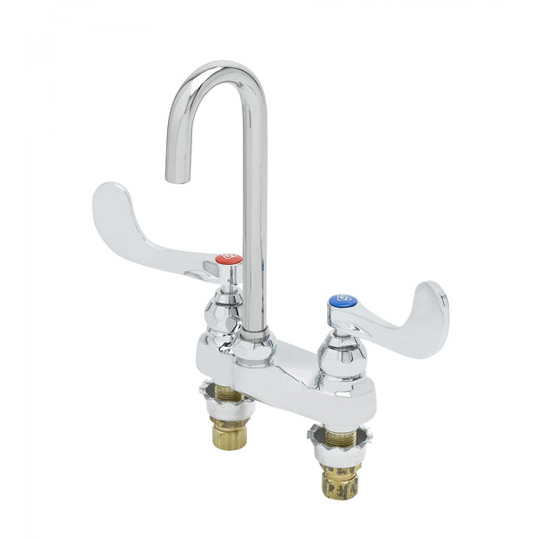 T&S Brass B-0892-FC Medical Fct, Plain-End Swivel/Rigid GN