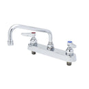 T&S Brass B-1121 Workboard Faucet, Deck Mount, 8" Centers