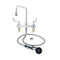 T&S Brass B-2346 Workboard Faucet w/ Spray Valve, 8" Centers