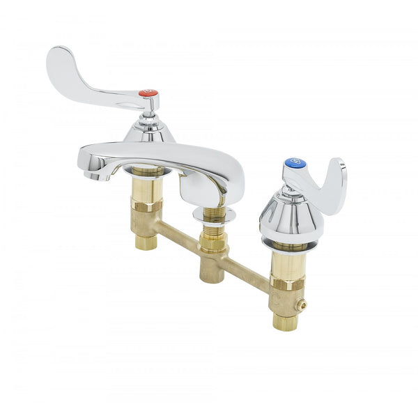 T&S Brass B-2990-WH4-VF05 Lavatory Faucet, 8" Centers